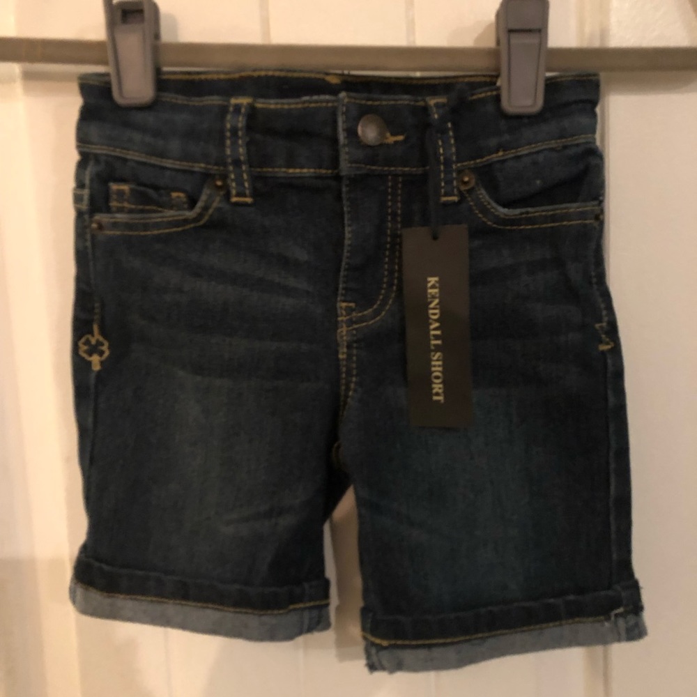 Lucky Brand little girl jean shorts.